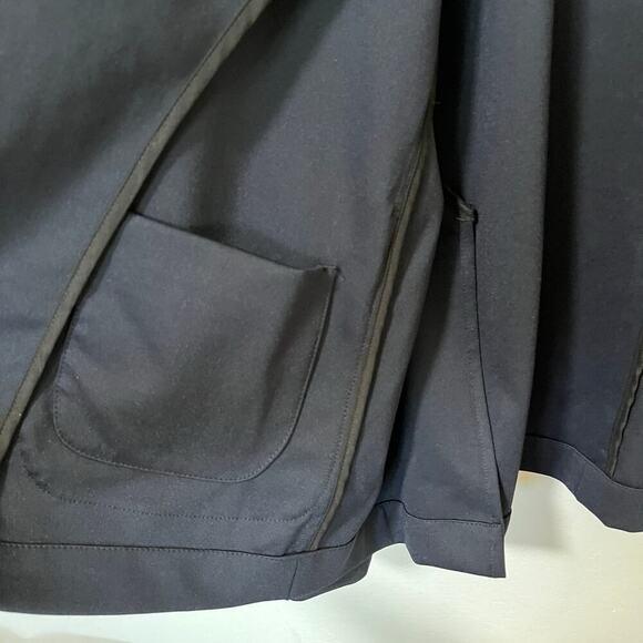 Saks Fifth Avenue Modern Single Breasted Blazer Size XXL Navy Sport Jacket - Picture 5 of 11